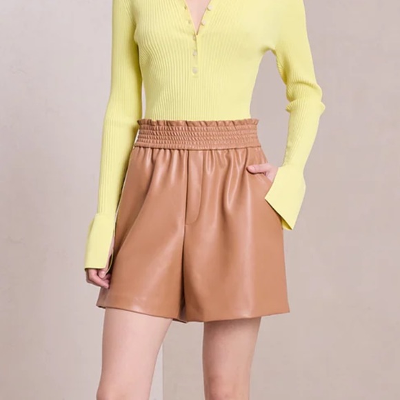 A.L.C. Kaleb Vegan Leather Short NWT size Small - Picture 6 of 10